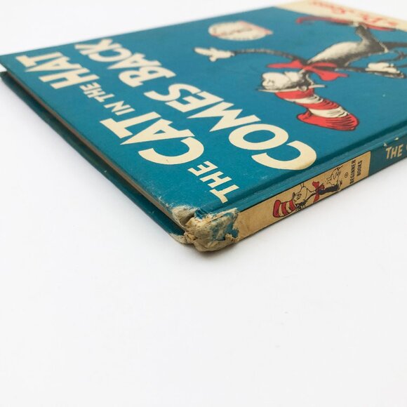 The Cat In The Hat Comes Back Dr Seuss 1958 Book Club 1st Print Edition HC - Picture 5 of 11